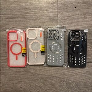 iPhone 16 Pro Max Phone Cases set of 4 NEW!